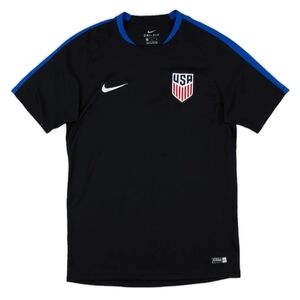Nike USMNT Black and Blue Training Shirt